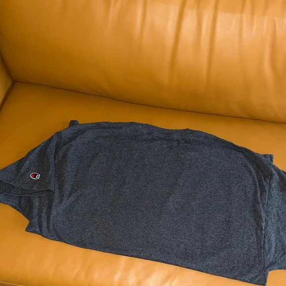 Champion Charcoal Tee with Yellow NAU Lettering - Picture 4 of 7